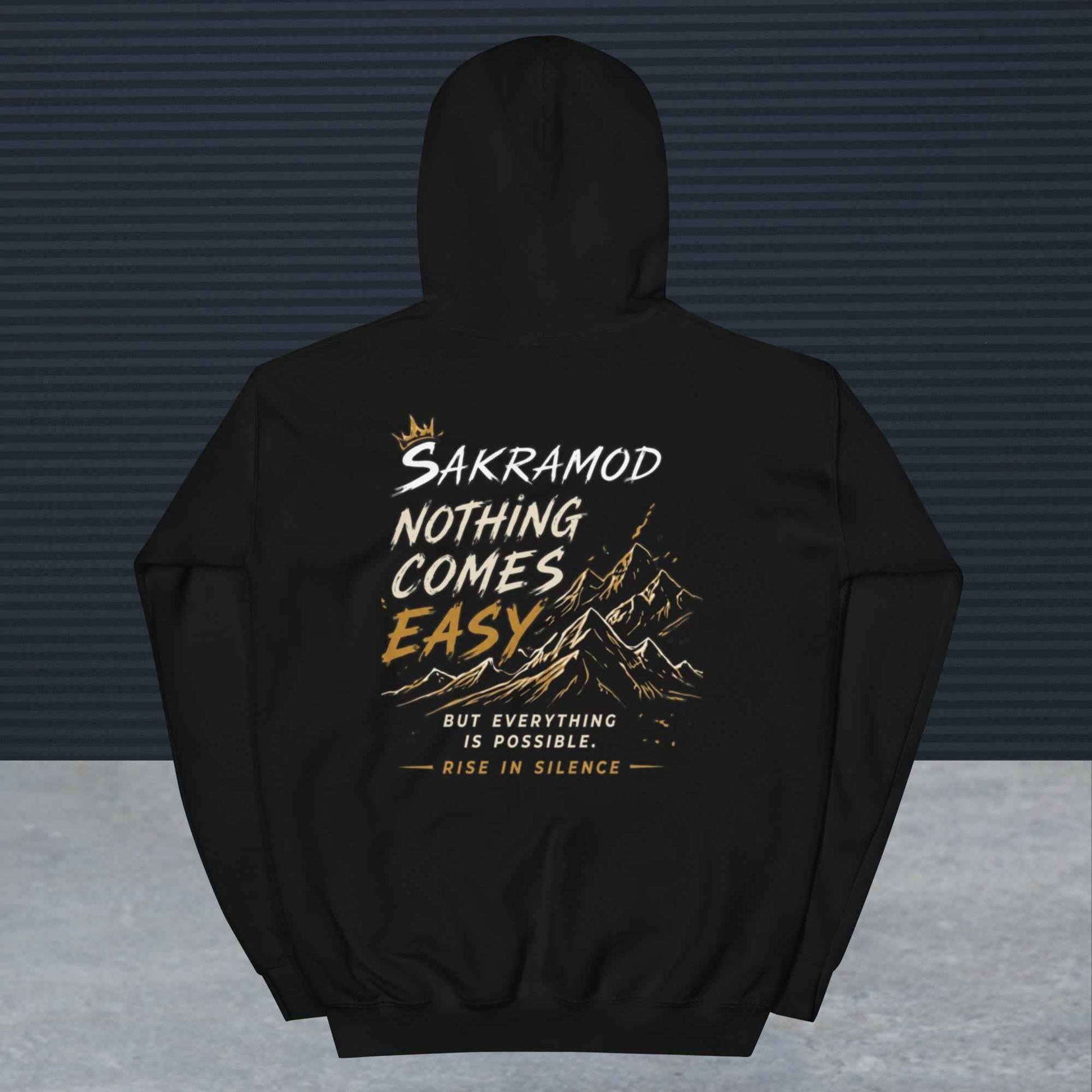 Unisex Nothing comes easy hoodie